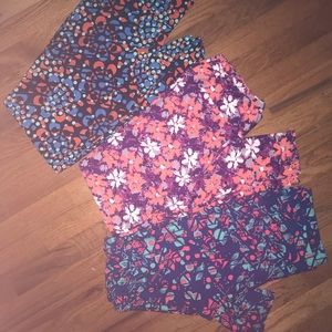 LuLaRoe Leggings Lot of 3